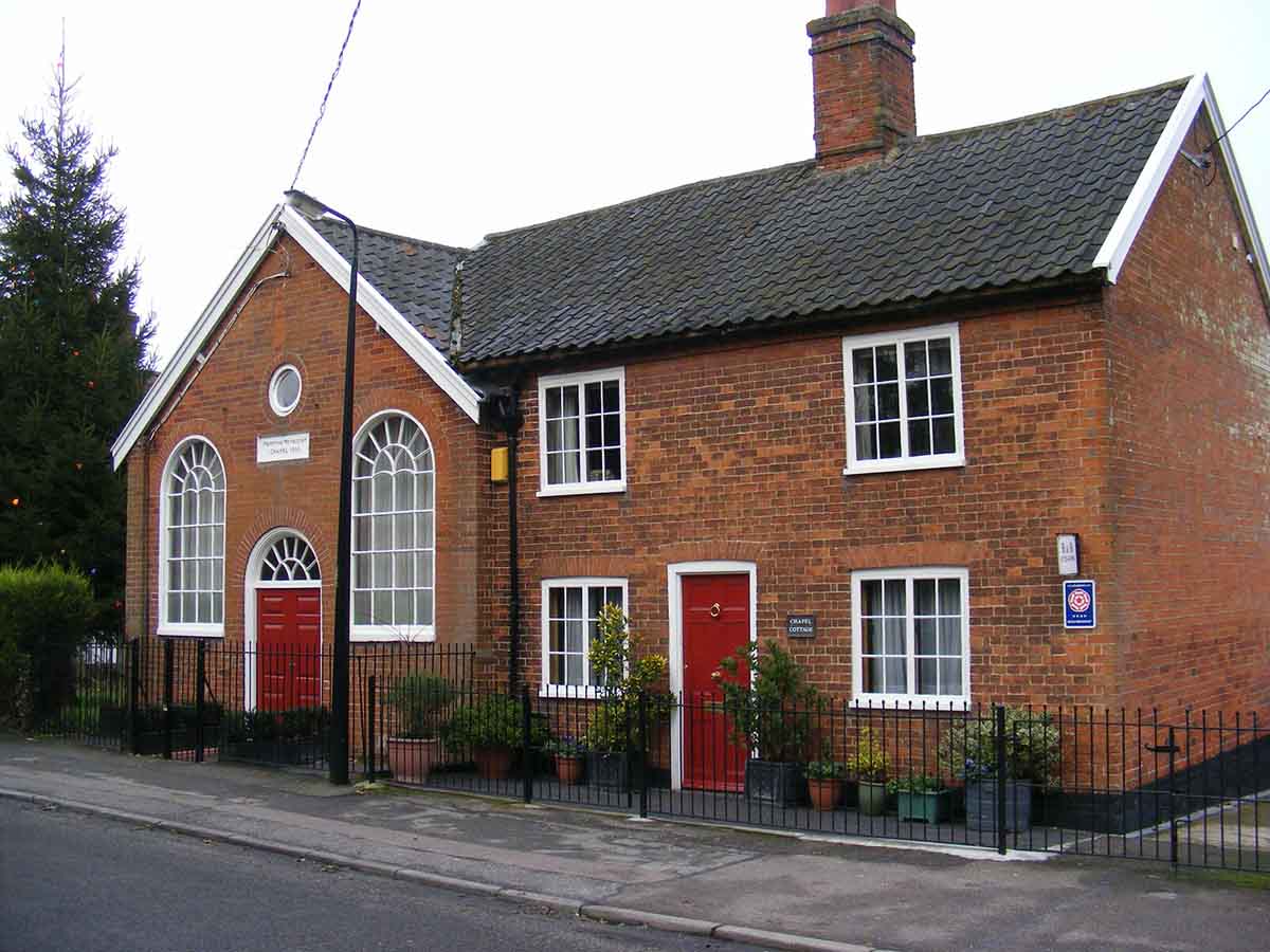 Detached houses for sale in Suffolk, England.